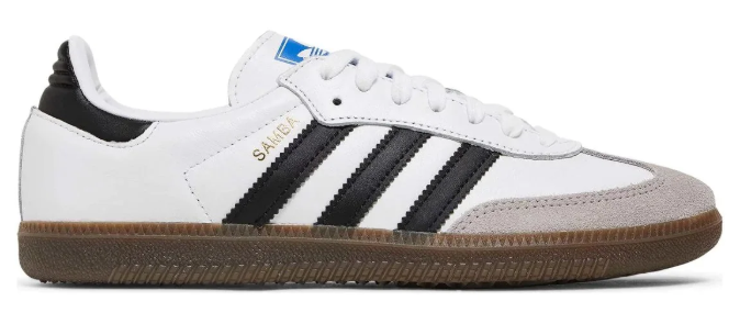 adidas Sambae Women's 'Cloud White / Core Black / Gold Metallic'