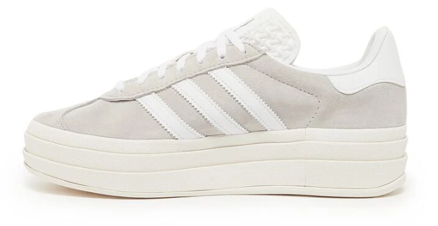 adidas Gazelle Bold 'Grey White' Women's (HQ6893)