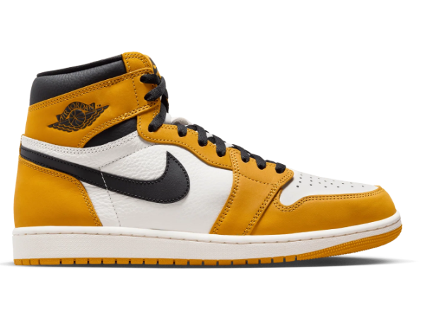 Air Jordan 1 Retro High OG 'Yellow Ochre' - Men's Shoes