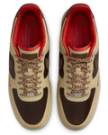 Nike Air Force 1 'Light British Cacao Wow Red'