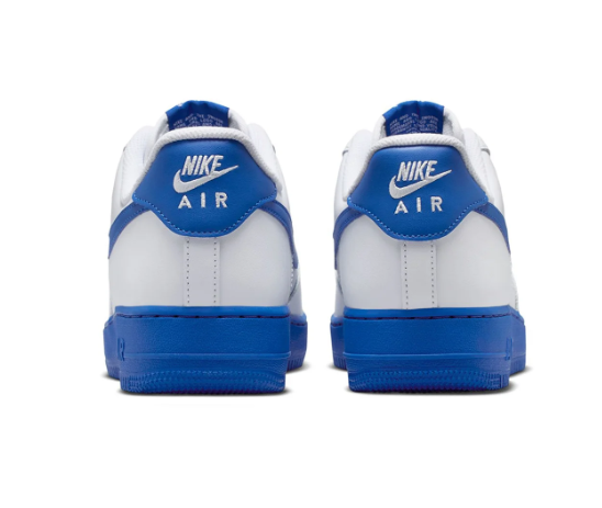 Nike Air Force 1 Low '07 Men's Sneakers – White/Game Royal