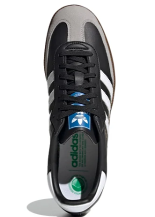 adidas Samba Vegan 'Black/Gum'