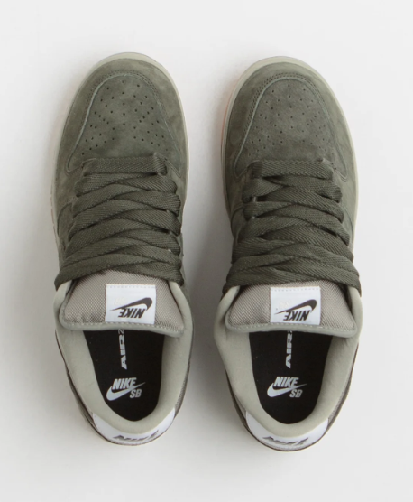 Nike SB Dunk Low Pro B 'Sequoia Light Army White' – Men's