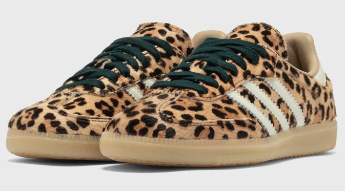 adidas Women's Samba OG Leopard 'Magic Beige Ivory'