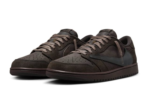 Travis Scott x Air Jordan 1 Low OG 'Velvet Brown' (DM7866-202)