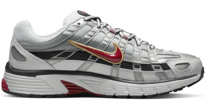 Women's Nike P-6000 CNPT "Metallic Silver / Red"