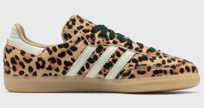 adidas Women's Samba OG Leopard 'Magic Beige Ivory'