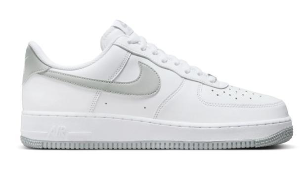 Nike Air Force 1 Low '07 Sneakers – White/Light Smoke Grey