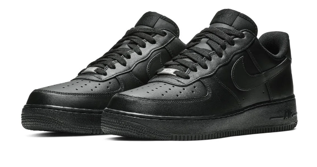 Nike Air Force 1 '07 'Triple Black' Men's