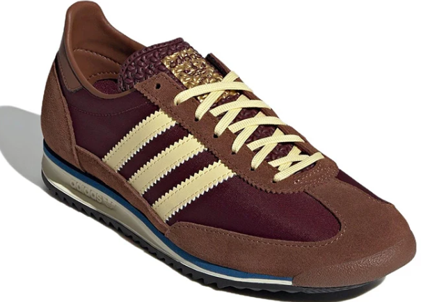adidas Women's SL 72 OG 'Maroon Almost Yellow'